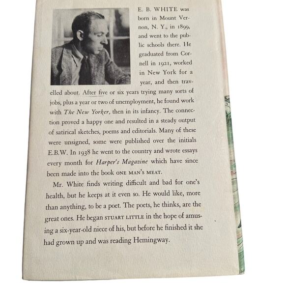Vintage Book Stuart Little -By E.B. White Pictures Garth Williams Published 1947 - Picture 3 of 6